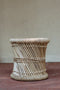 Cane & Jute Vendor Stool