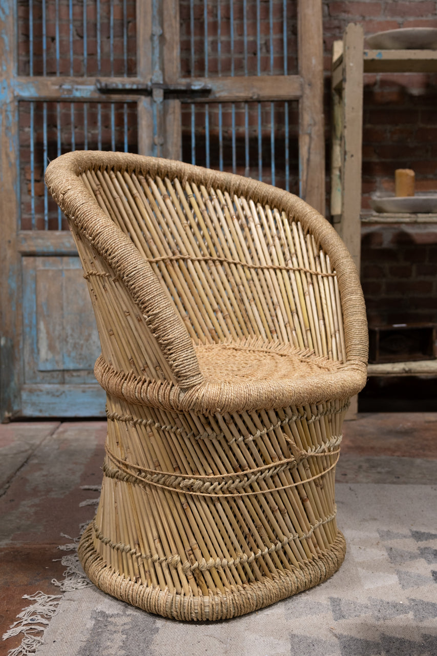 Bamboo and Jute Chair