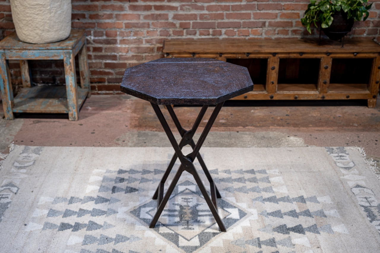 **Iron Bistro Table**