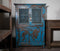 Distressed Blue Cabinet