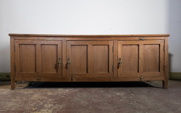 Vintage 3 Door Teak Console