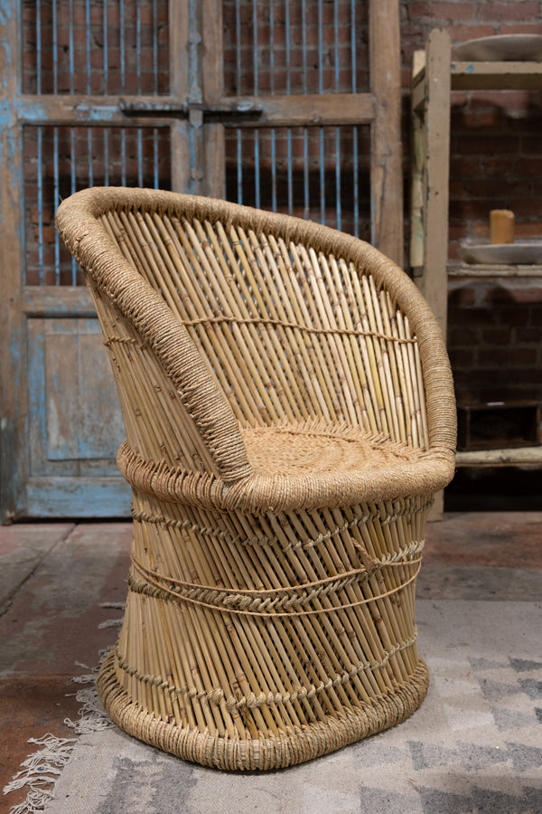 Bamboo and Jute Chair