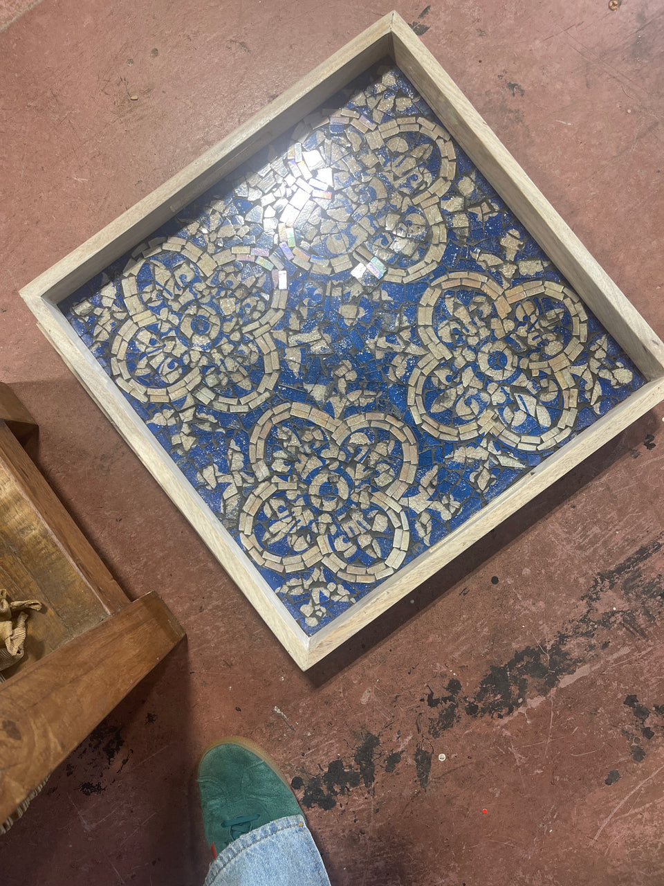 Mosaic tray