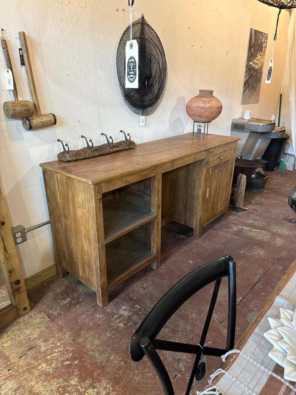 Teak Console