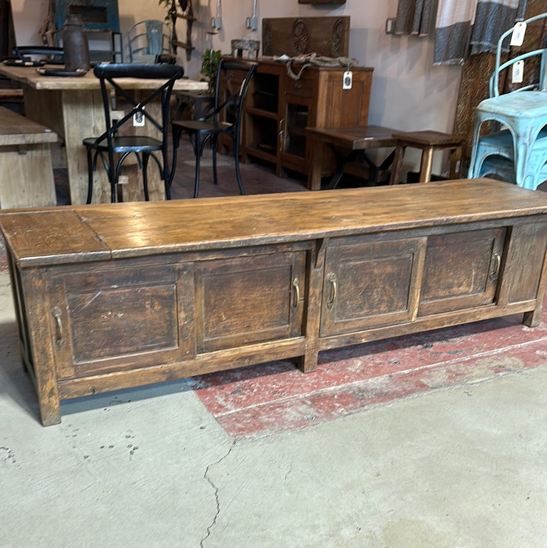 Low Teak Console