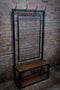 **Iron Teak Entry Bench**