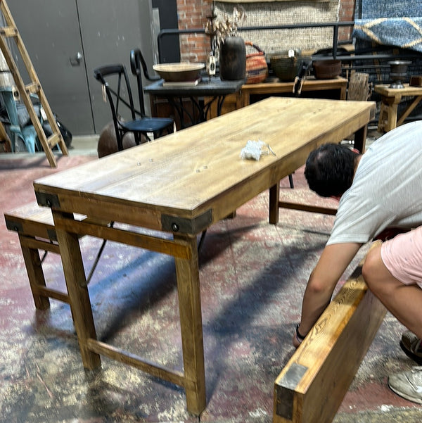 Folding Teak Table