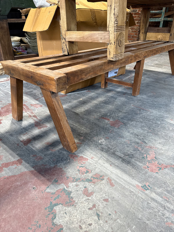 Long Teak Bench