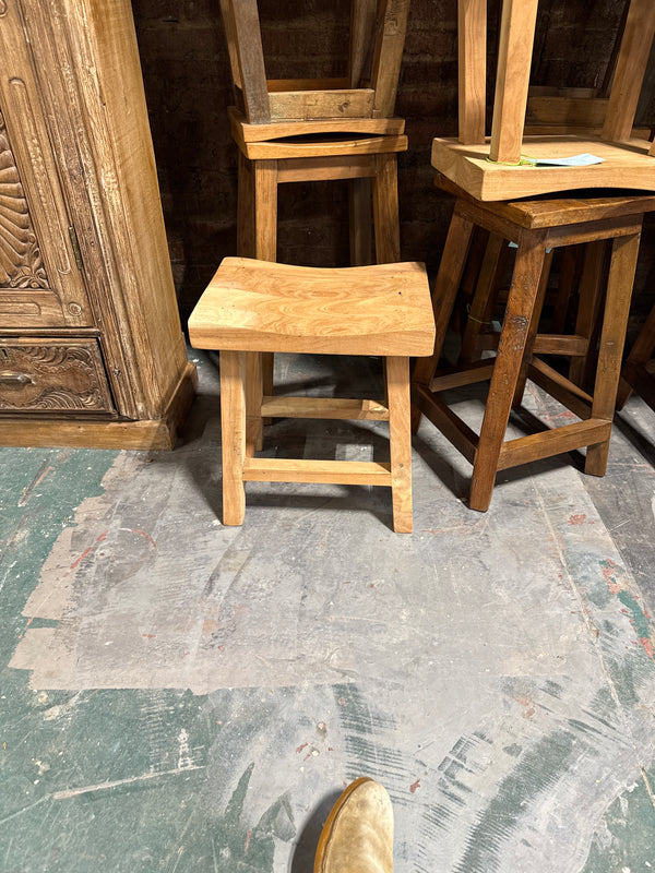 Small Teak Stool