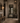 Iron Floor Mirror