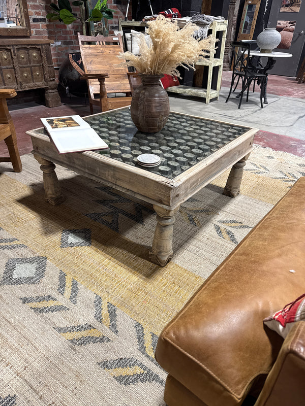 Glass Top Coffee Table