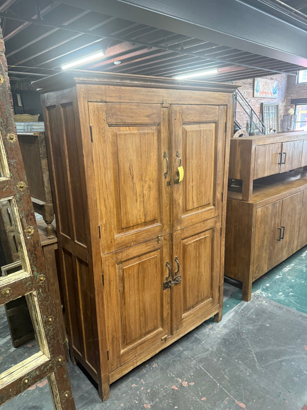 Vintage Teak 4 Door Cabinet