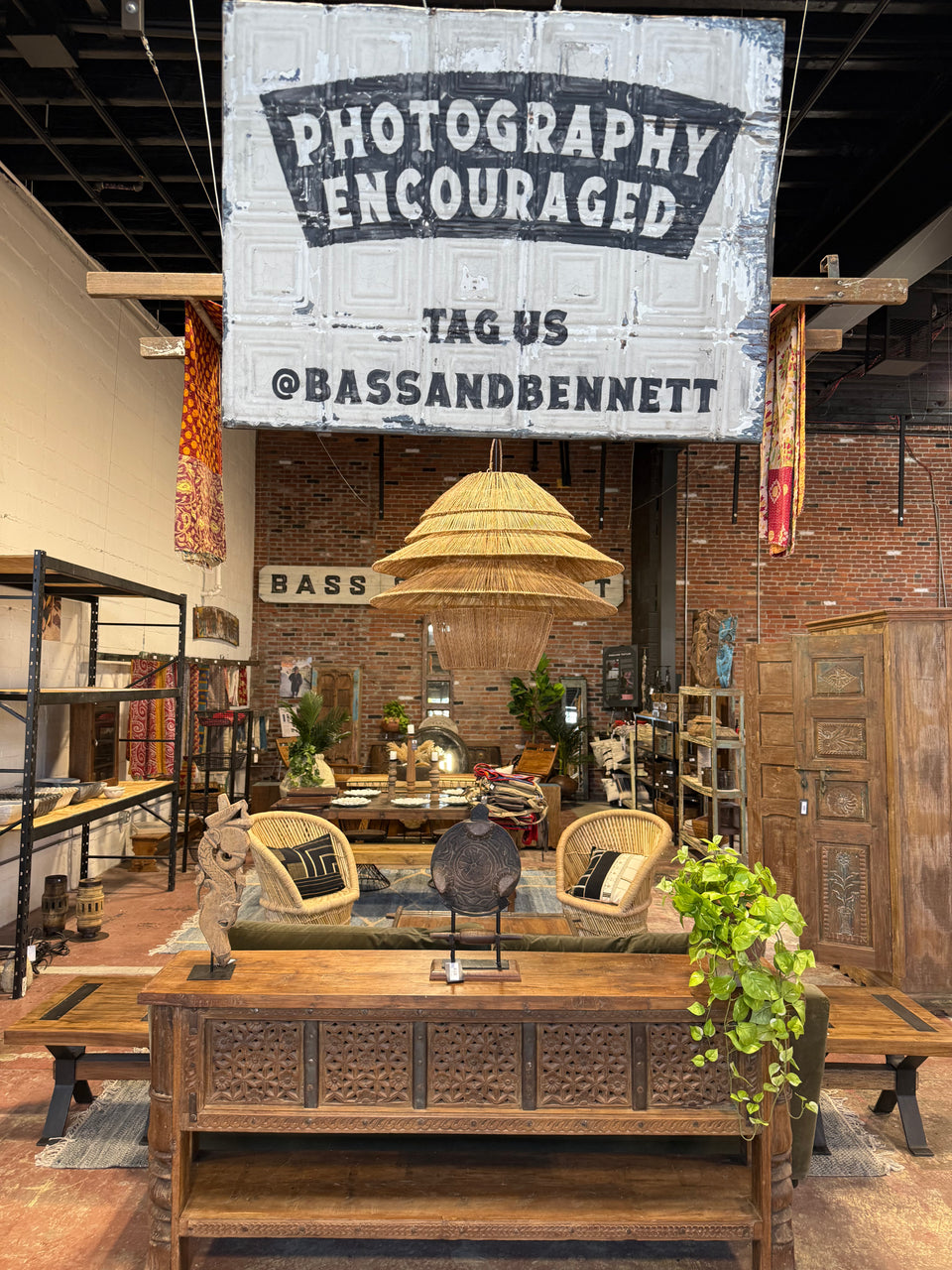 Handmade Cane/Jute Chandelier