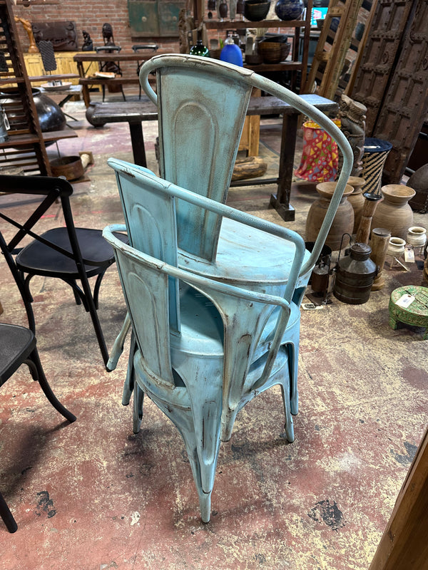 Metal Stacking Chairs