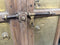 Vintage Teak & Brass Door
