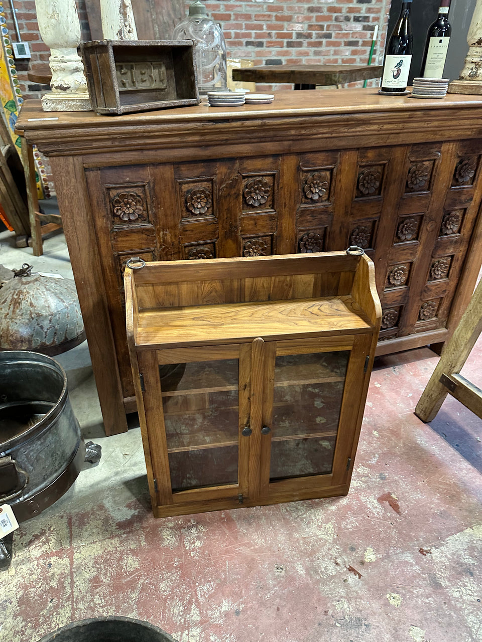 Teak Wall Cabinet