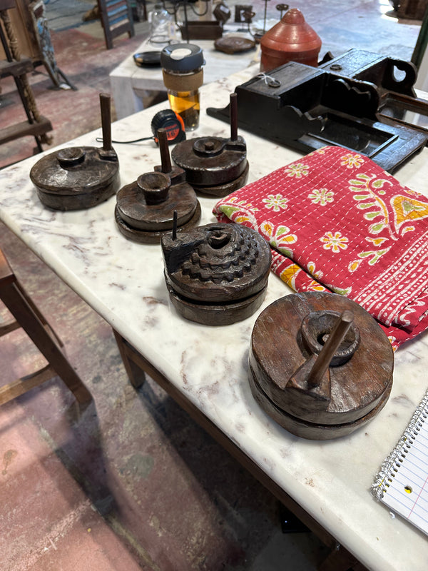Hand Carved Grinder Wheel