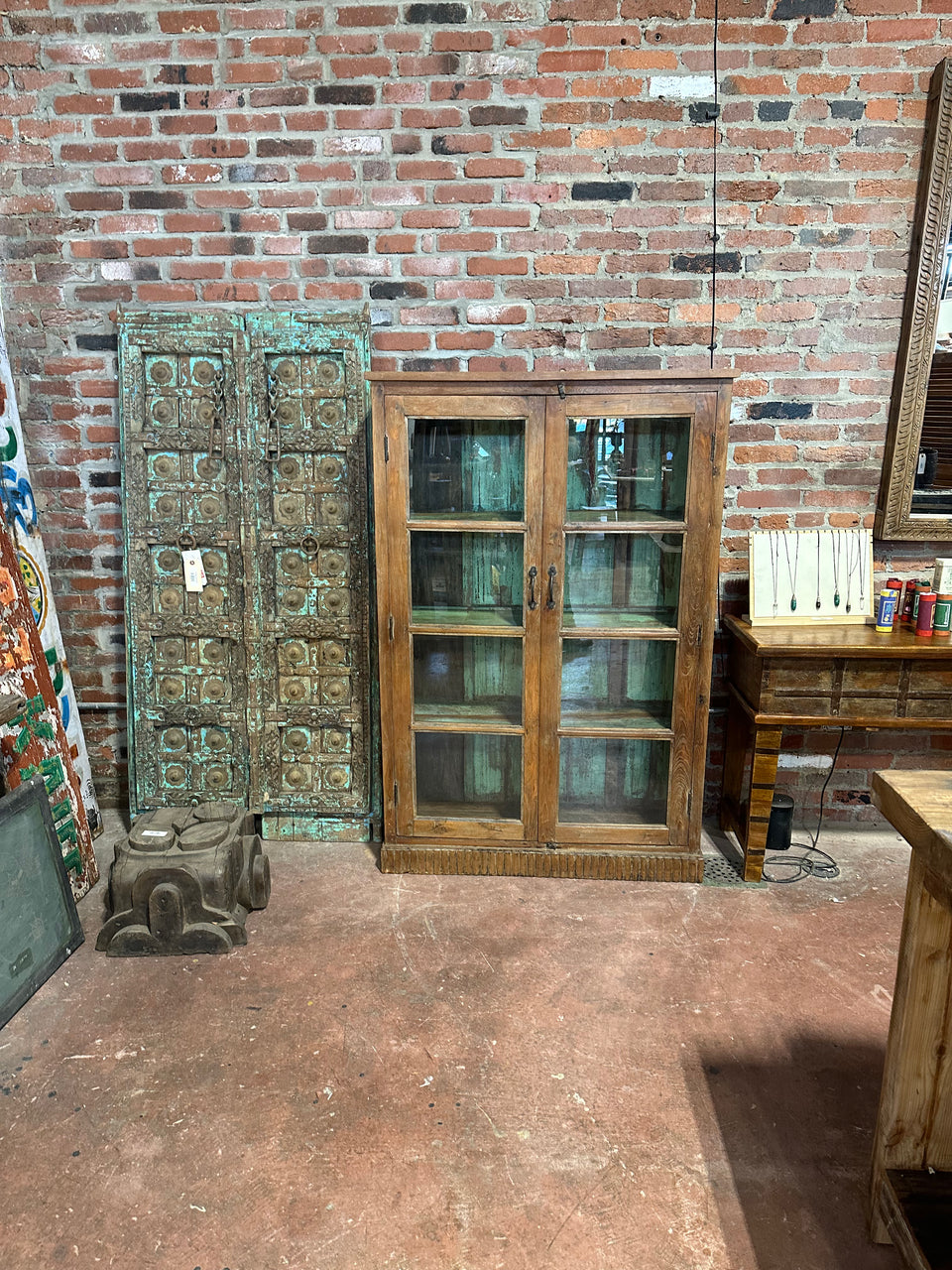 Vintage Teak Display