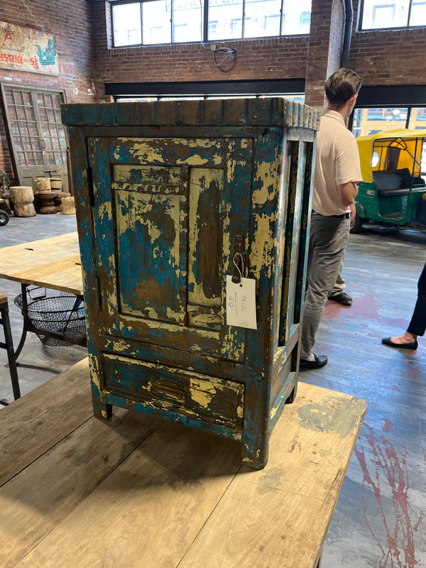 Small blue cabinet
