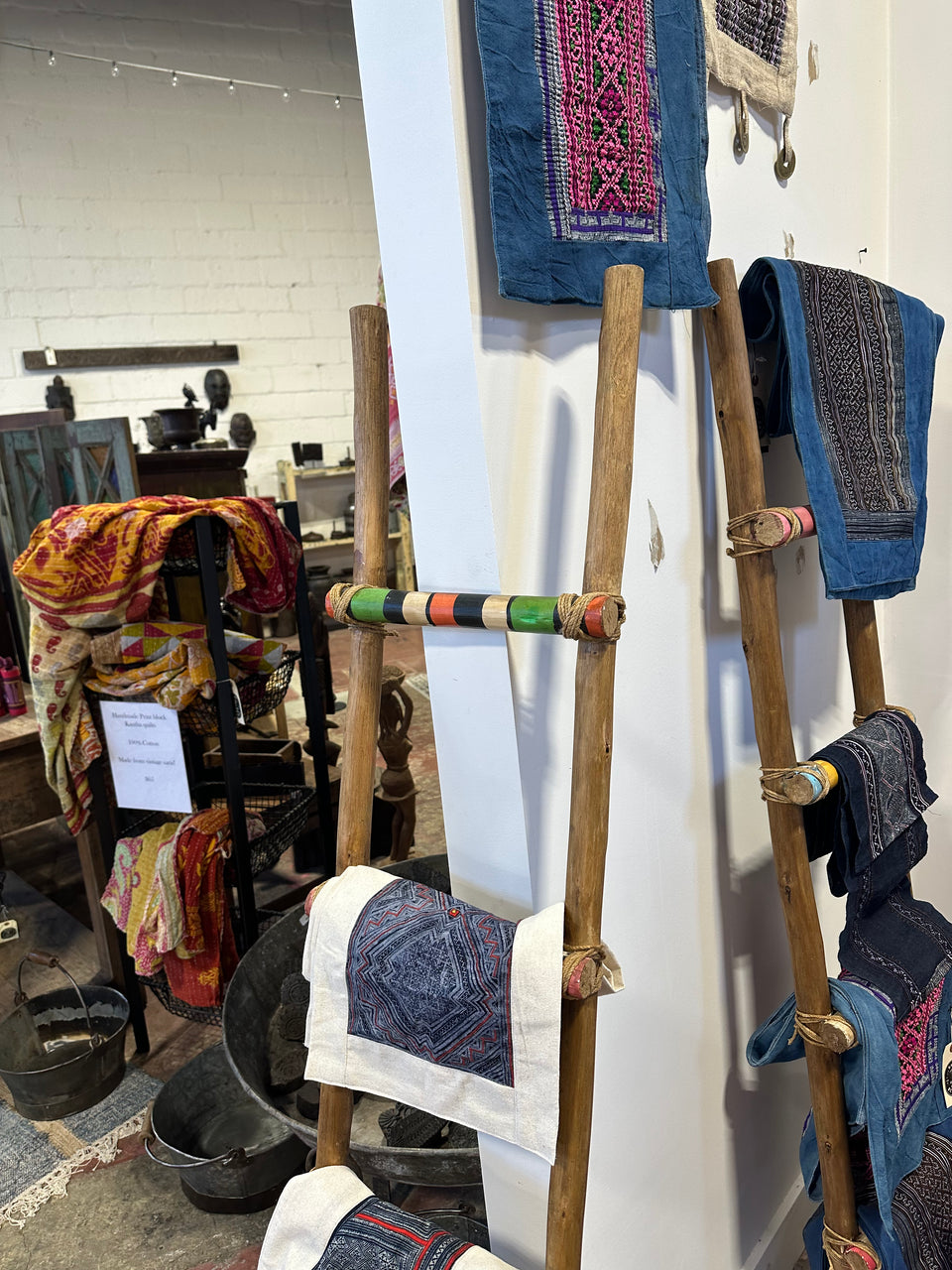 Vintage Painted Ladder
