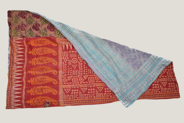 Vintage Kantha Quilt