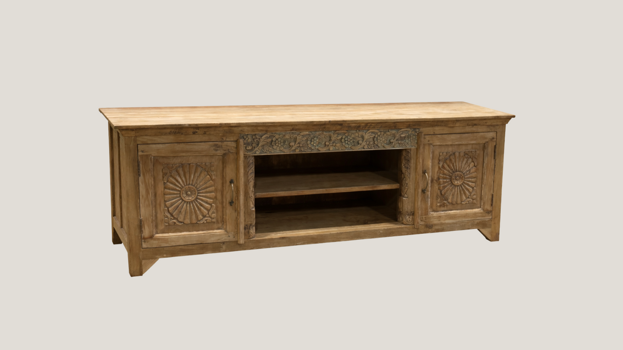 Teak Console Table