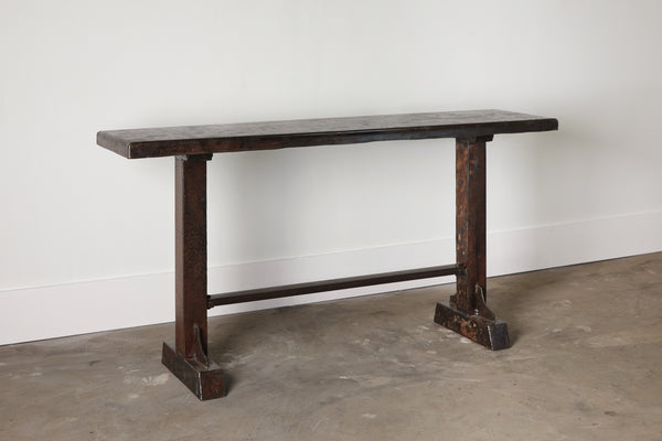 **Himalayan Iron Console Table**