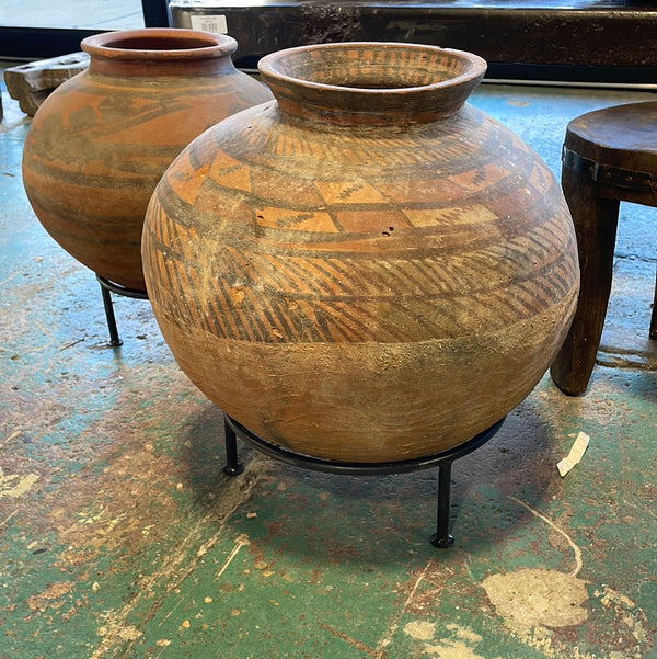 Vintage Water Pot on Stand