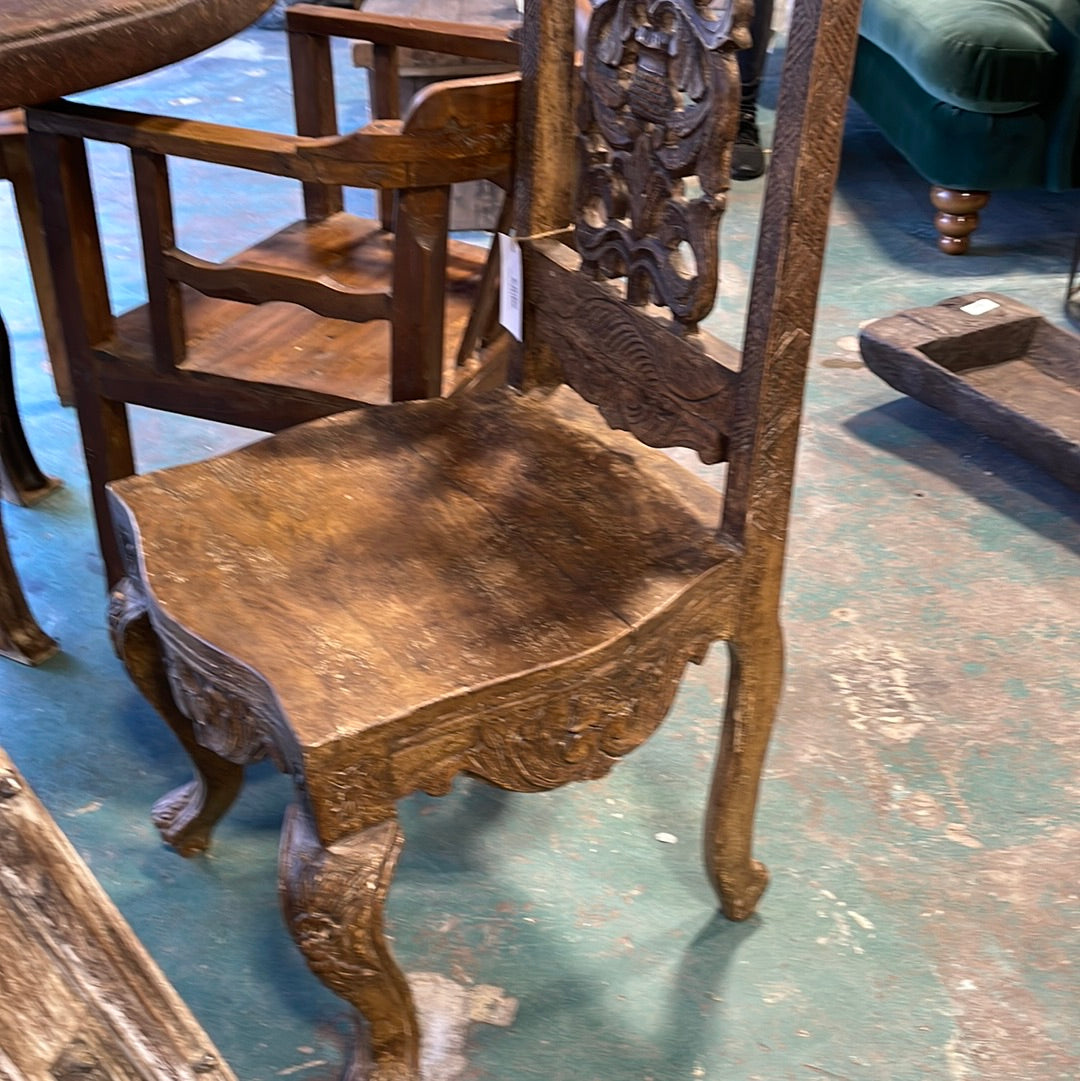 Vintage Carved Chair