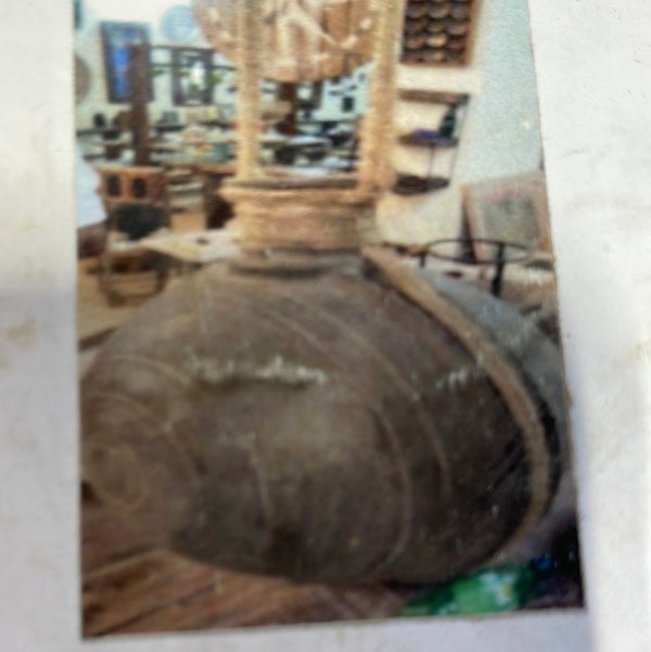 Liquor Pot W Jute Rope