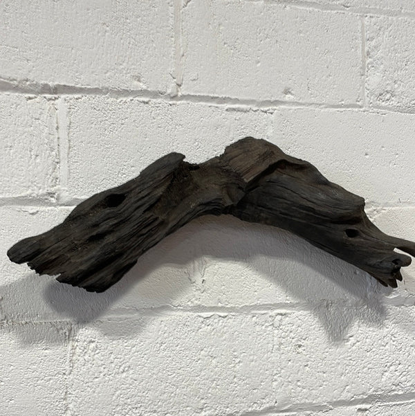 Hanging branch sculpture