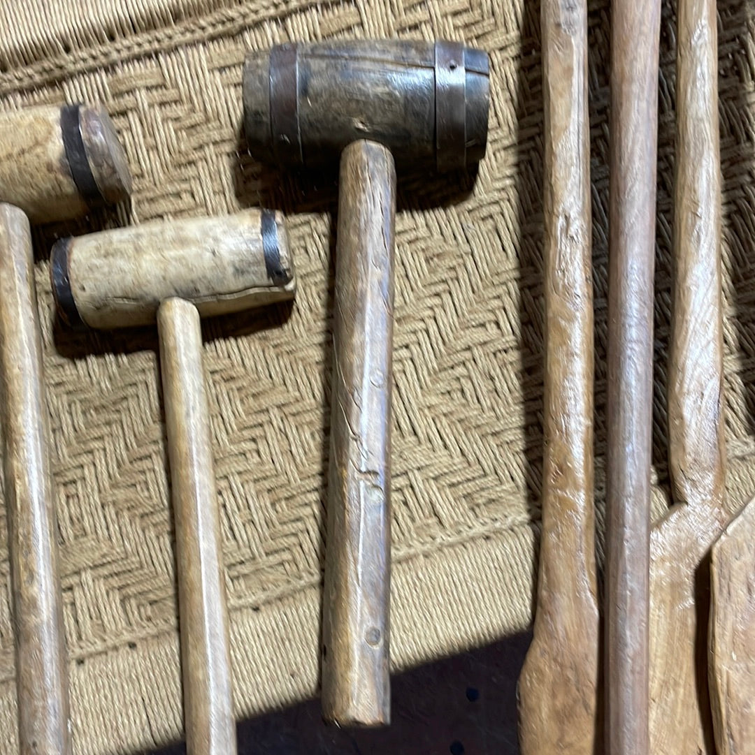 Vintage Teak Hammer